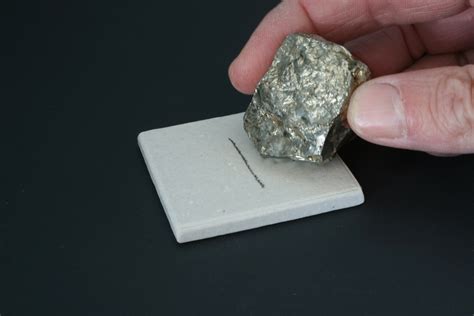 contrast the streak test and the hardness test|mineral streak test examples.